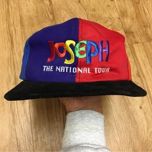 Vintage Joseph and the amazing technicolor dreamcoat hat
